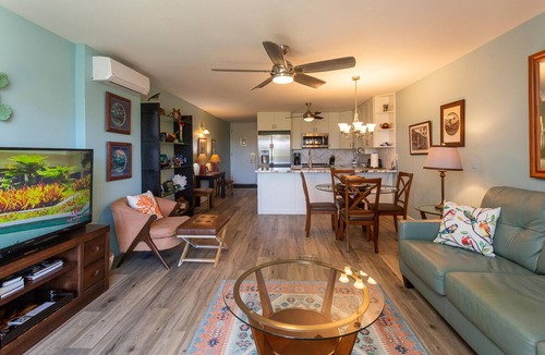 Kihei Condo | Hale Kamaole 206 Second floor condo, easy access to best beach on Maui!