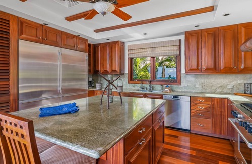 Poipu House | Honu Kai Villa by Parrish Kauai - oceanfront views, AC, & steps from Poipu Beach