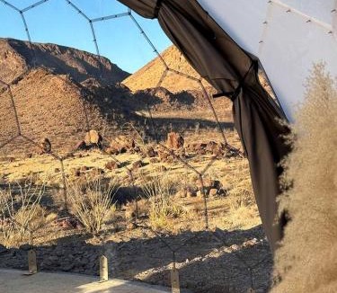 Terlingua House | Incredible Dome on a Unique Space-Themed Site with Stunning Desert Views near Big Bend National Park in Terlingua, Texas