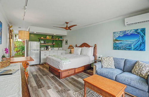 Wailua Apartment | Islander on the Beach 134- Hidden Gem Ground Floor with AC