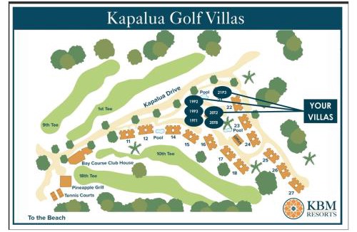 Kapalua Apartment | Kapalua Golf Villas 6 FREE Rental Cars KBM Resorts Large Bedrooms 6 Units 9 Bedrooms ML-2372