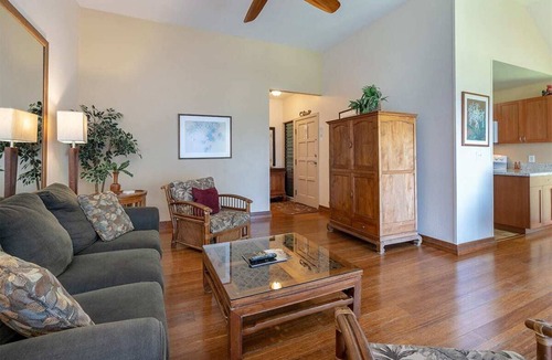 Lihue Condo | Kauai Paradise w/Kitchen, Ceiling Fans, Lanai, WiFi, Flat Screen+DVD–Kaha Lani 229