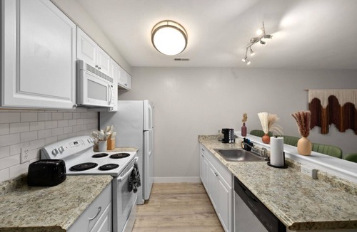 Northeast Raleigh Condo | Lake View Stylish Boho Studio Retreat