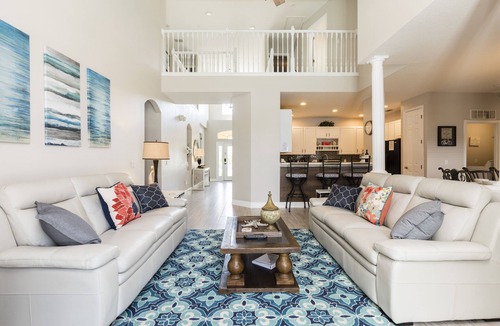West Kissimmee Villa | Lakefront 9BR Resort Near Theme Parks