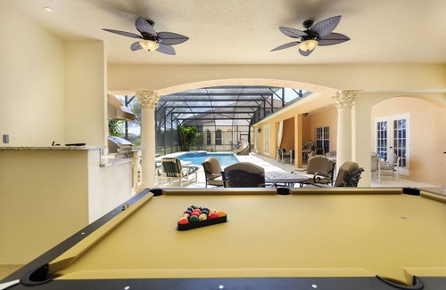 West Kissimmee Villa | Lakefront 9BR Resort Near Theme Parks