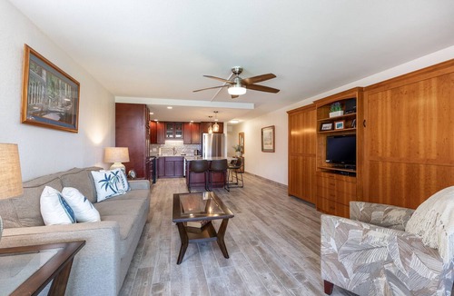 Kihei Condo | LARGE LANAI-TWIN MURPHY BEDS IN LIVING ROOM-AC-METICULOUS CLEANING