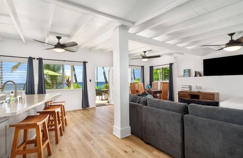 Pupukea House | Lilikoi @ Ke Iki Beach Bungalows, Daily Free Yoga~Sauna~Cold Plunge~AC