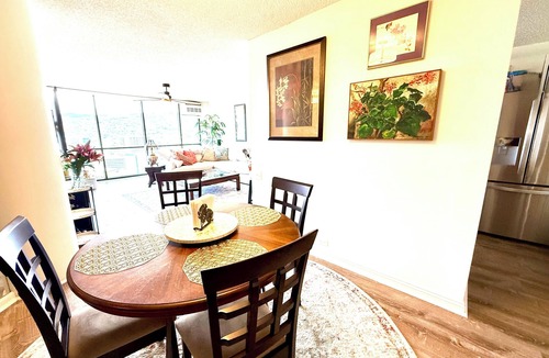 Downtown Honolulu Condo | Long term Friendly Downtown Honolulu Oasis