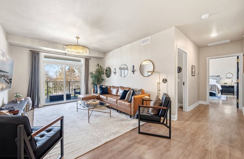 Egg Harbor Condo | Luxury Egg Harbor penthouse across from the marina with harbor views and walkable downtown location