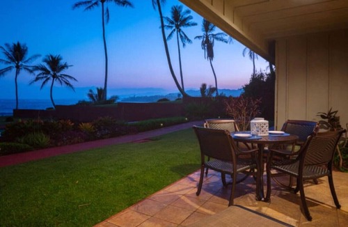 Wailua Condo | Luxury Gated Oceanfront Condo on Ground Floor