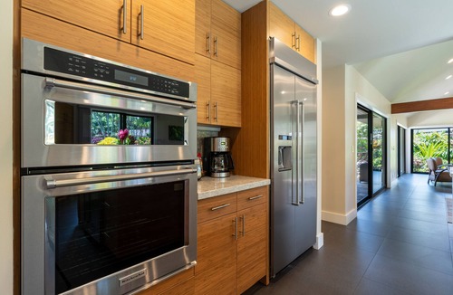 Poipu House | Luxury Hawaiian Modern Home Ocean Views Huge Heated Pool 3 Primary Suites