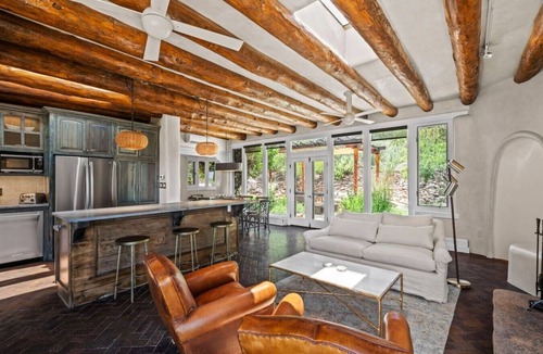 Tesuque House | Main Home and Two Casitas All Rented Together. Phenomenal Views on 15 Acres.