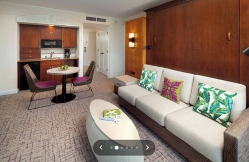 Lihue Condo | Marriott Kauai Beach Club Parlor Suite-Garden View