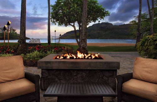 Lihue Condo | Marriott Kauai Beach Club Parlor Suite-Garden View
