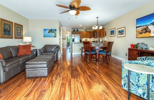 Kihei Condo | Maui Kamaole #J-103 Ground Floor, Full A/C, Across Kamaole III Beach, Hot Tub