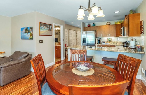 Kihei Condo | Maui Kamaole #J-103 Ground Floor, Full A/C, Across Kamaole III Beach, Hot Tub