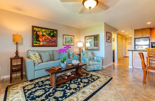 Kihei Condo | Maui Kamaole #J-120 Oceanview. Grd Flr Unit Near Kamaole III Beach, Full A/C