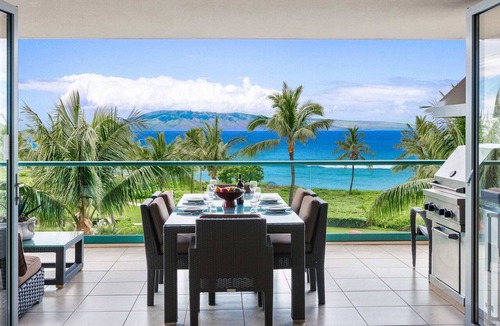 Honokowai Condo | Maui Resort Rentals: Honua Kai Konea 351, 3BR w/Direct Oceanfront Views + B.B.Q. on Balcony!