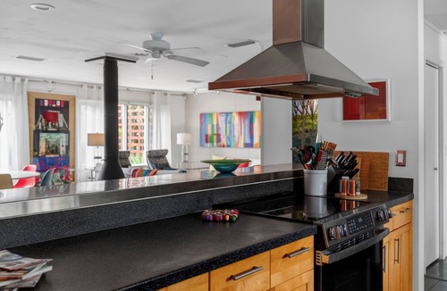 South Sarasota House | Mid-Century Modern W/Private Lap Pool In secluded Garden and art studio