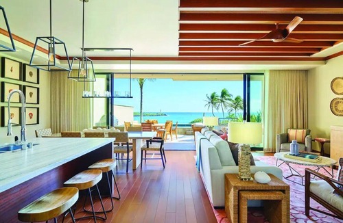 Lihue Hotel | Multi-Level Luxury Townhome w/Living Area, Private Lanai & Ocean Views