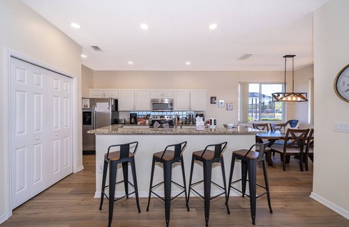 Sunset Lakes House | NEW! Retreat w/Saltwater Pool ~ 5 Mi to Disney!