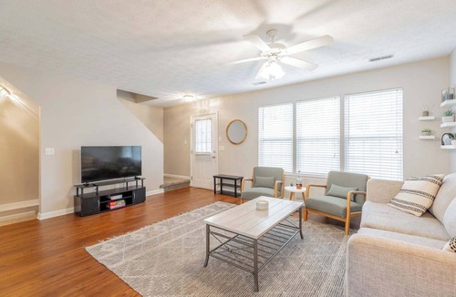Lupton City House | Newly renovated home, across the street from a vibrant, peaceful state nature park!