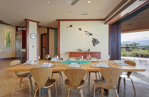 Waikoloa House | Oceanfront Pacific Sunset Villa: Pool, Hot Tub, Theater