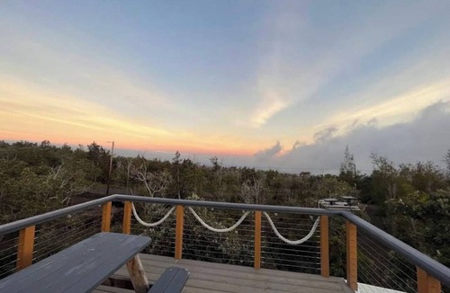 Ocean View Cabin | One bedroom cabin with fridge,kitchen and shower close to the clean toilets.