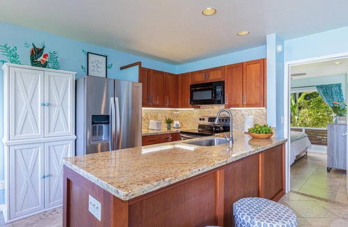 Princeville Condo | Pali Ke Kua 114 Colorful sunrises, Incredible sunsets, Oceanfront Condo