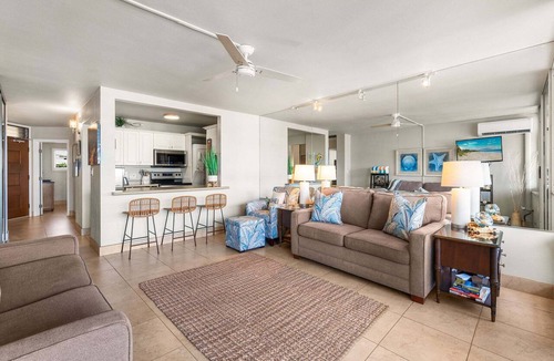 Kihei Condo | Panoramic Ocean Views, 150 Feet from Kamaole I Beach, Rooftop Deck, AC