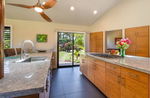 Poipu House | Poipu Ocean Views Huge Heated Pool 3 Primary Suites Luxury HI Modern Home