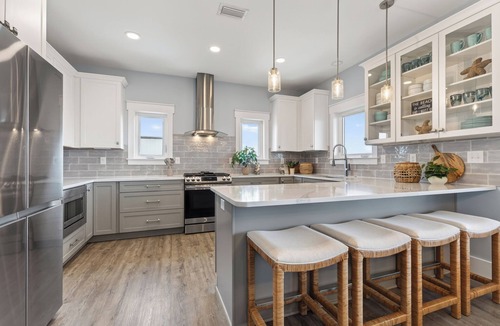 Surf Side Shores House | Private Ft. Morgan Retreat/Sleeps 16/Golf Cart