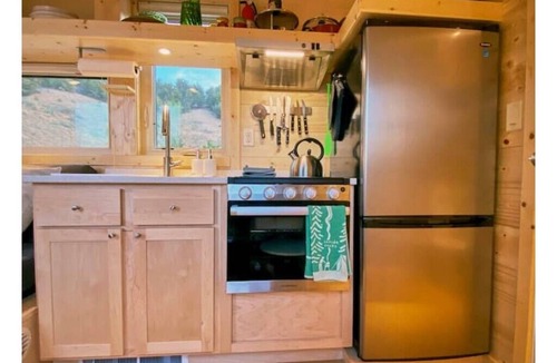Arroyo Hondo House | Rio TinyHome w View, Hot Tub 2 miles to Hot Spring
