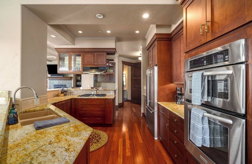 Downtown Steamboat Springs Condo | River View Villa, AC! Luxury Downtown Condo with 2 Large Decks with Views, 2 Garage Parking Spots!