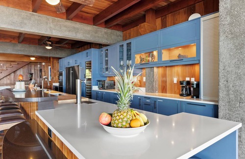 Waialee House | Samurai House by Gather: Oceanfront Estate w/Infinity Pool & Theater