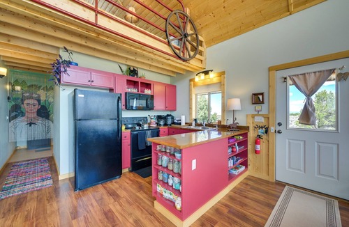 San Luis Apartment | Sangre de Cristo Views! Retreat Near Wild Horses!