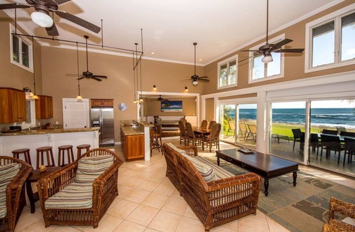Kekaha House | Secluded Oceanfront Villa with Spectacular Views of Kekaha Beach in Kauai, Hawaii