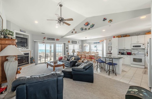 Topsail Beach House | Serendipity | Oceanfront + Covered Porch!