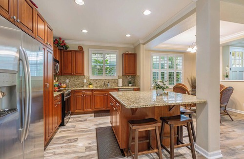 Princeville House | Spacious 3 bedroom home, fully AC'd with Pool/BBQ, Views and Walking Path