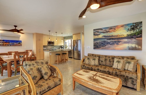 Wailea Condo | Spacious Ground Floor Revitalized Oasis- Discover Wailea Ekahi #22B