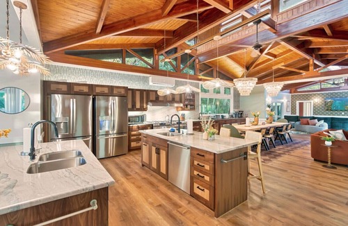 Keauhou House | Spacious Kona Retreat | Sleeps 17 | Game Room