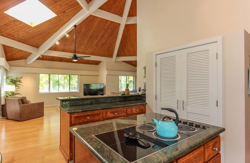 Bayview House | Spacious Poipu Vacation Home Sleeps 6 Walk to Beach w/pool table