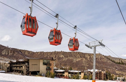 Snowmass Village Condo | Steps to Outdoor Pool/Hot Tub! Patio with Grill, Wood Fireplace & Covered Parking