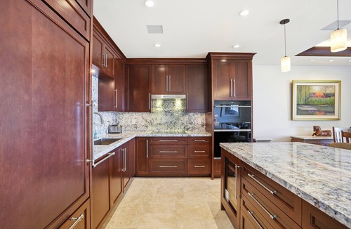Wailea Condo | Stunning Beachfront Condo at Makena Surf Resort #E104 with Panoramic Ocean Views