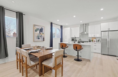 North Charlotte House | Stylish Stay with Rooftop Views and Garage Access