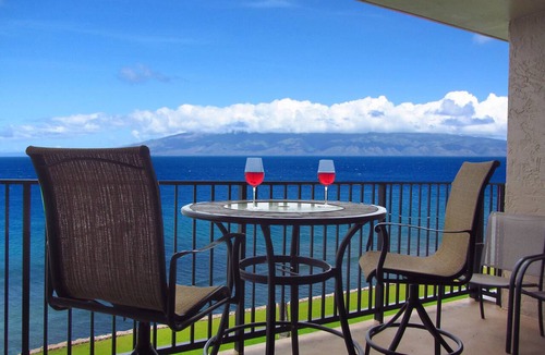 Honokowai Condo | SUMMER SPECIAL! Sunset and Whale Watching On Your Private Lanai! No Resort Fees!