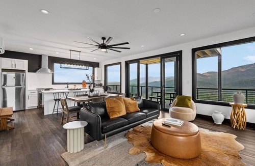 Chalet Village North Cabin | Swim Spa/VIEWS/Hot Tub/Game Room - Viewfinder