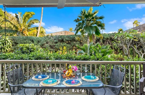 Kihei Condo | Tropical Garden View at a Beach Front Property-Kihei Kai Unit #5