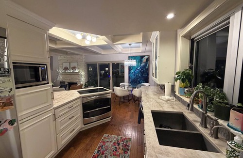 Speer Condo | Unique Colorful High Rise with Unbelievable Mountain and City Views
