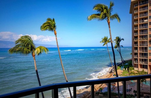 Kahana Apartment | Valley Isle Oceanfront 2 BR Sleeps 5 Villas Peaceful Retreat Complimentary Car with 6 Nights VIR-508 by KBM